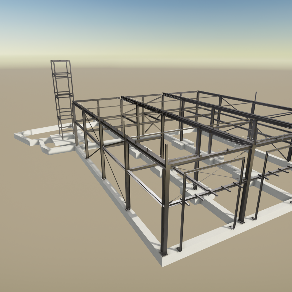 Tekening van project 