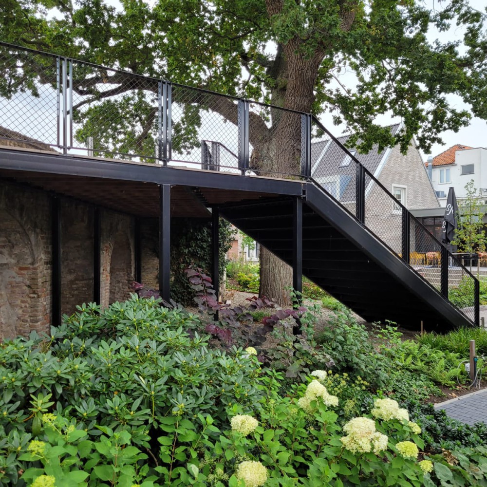 Foto van project Terras Harderwijk